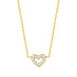 Amore Kette Herz Anhänger 14K Gold