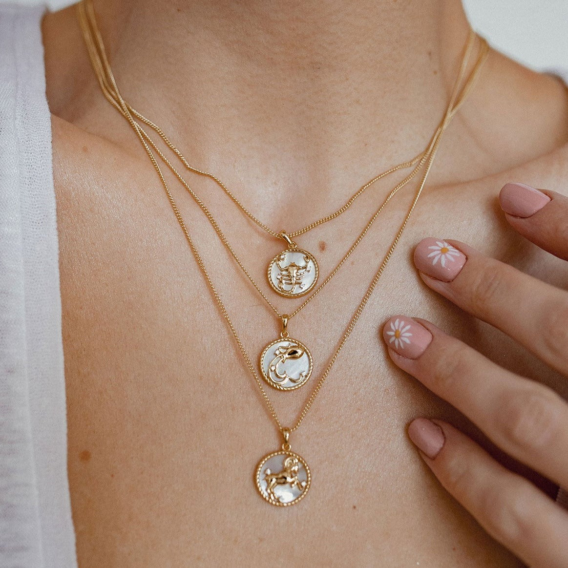 Collier pendentif zodiaque Bélier