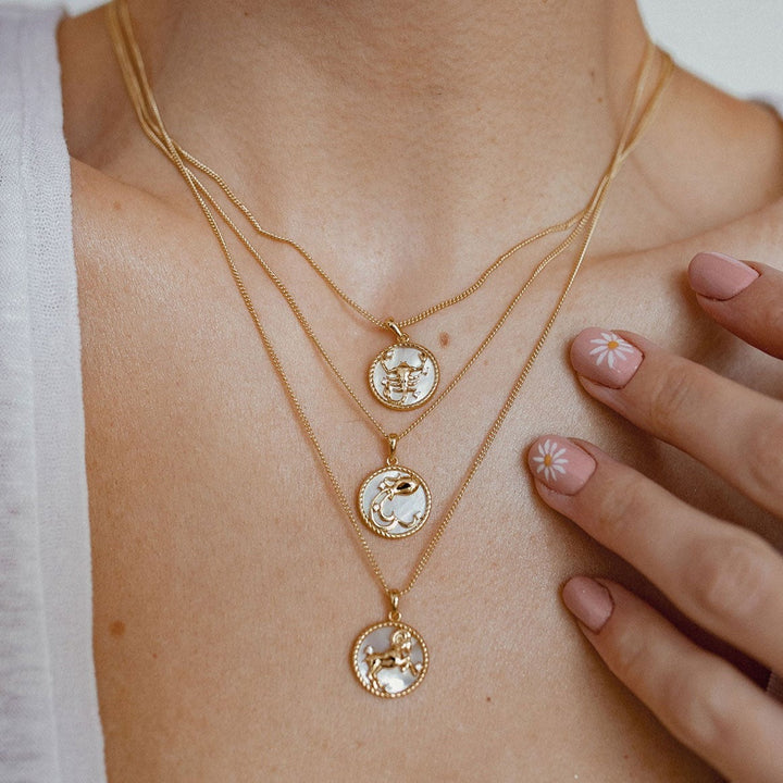 Collier pendentif zodiaque Bélier