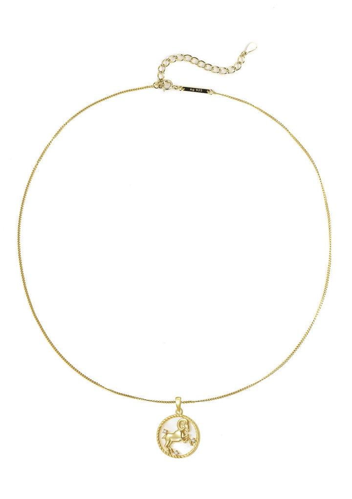 Collier pendentif zodiaque Bélier