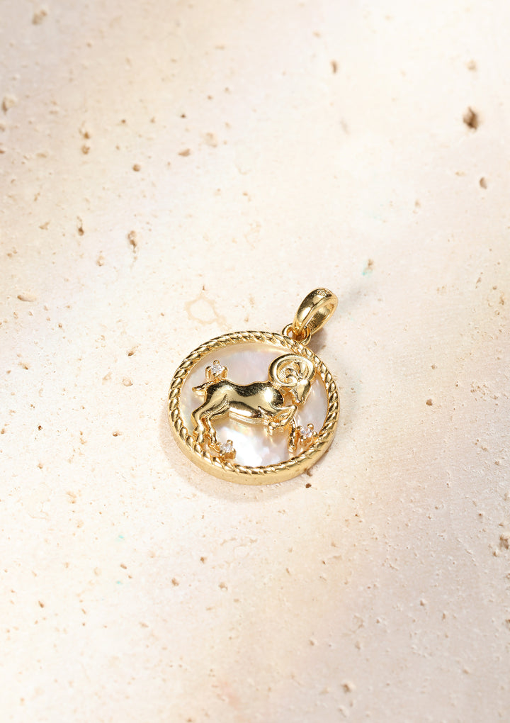 Collier pendentif zodiaque Bélier