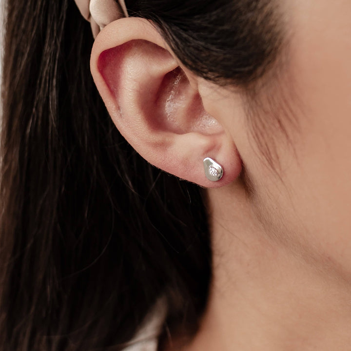 Clous d'Oreille Avocat Argent Sterling