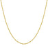 Stab und Kugel Kette in Gold