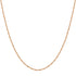 Collier Chaîne Perle et Barre en Or Rose