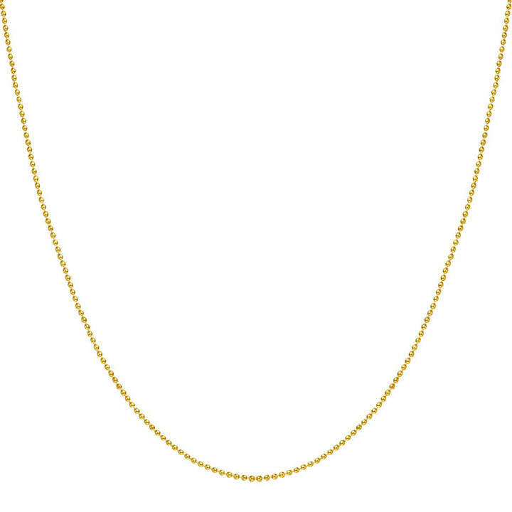Collar Cadena Bolas en Oro