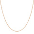 Collier Chaîne à Pompon en Or Rose