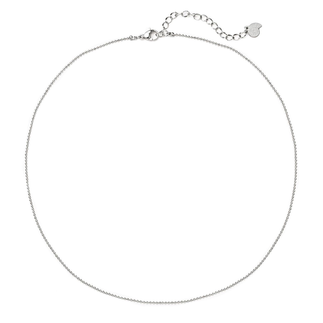 Collier Chaîne à Pompon en Argent