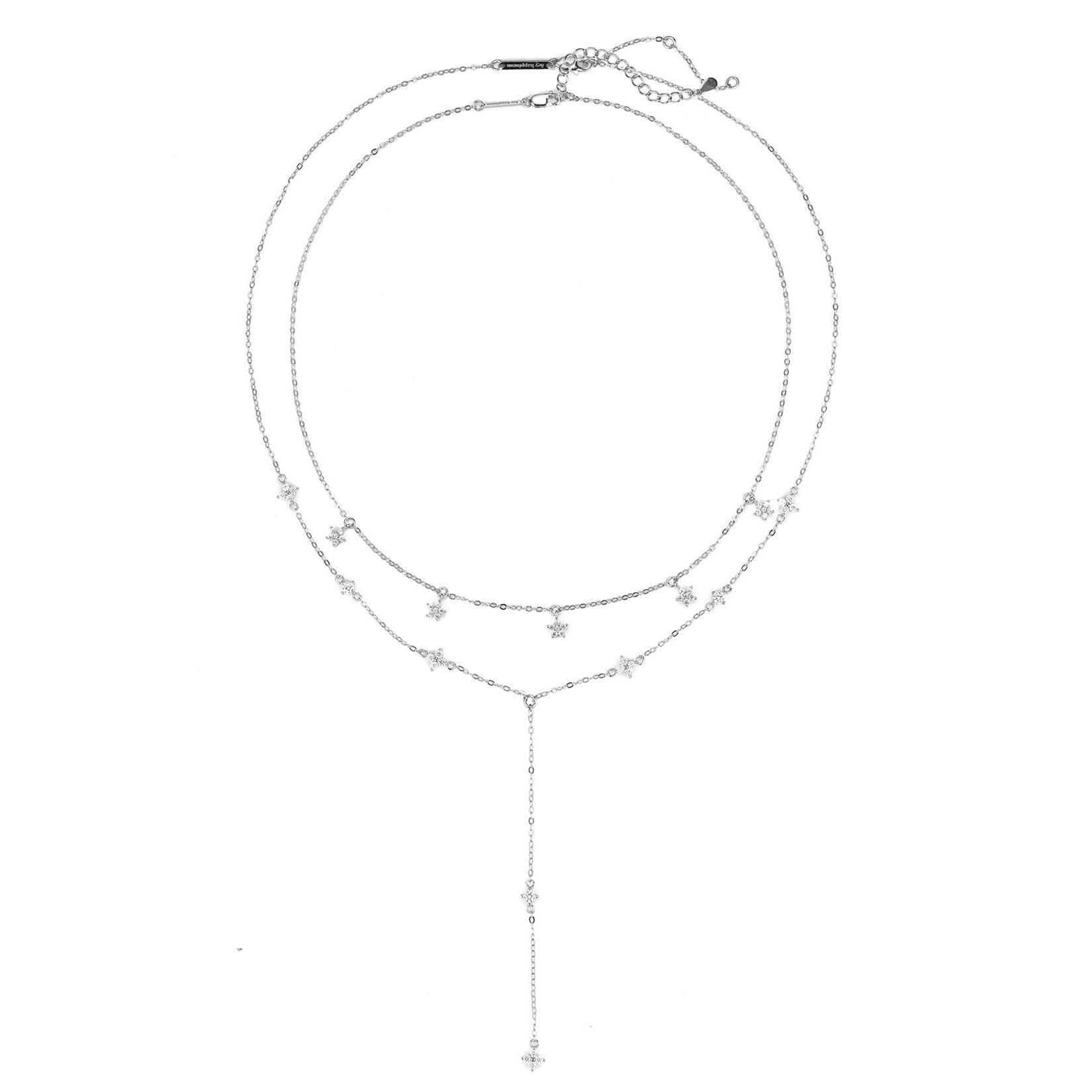 Bloom Halsketten-Set Sterling Silber