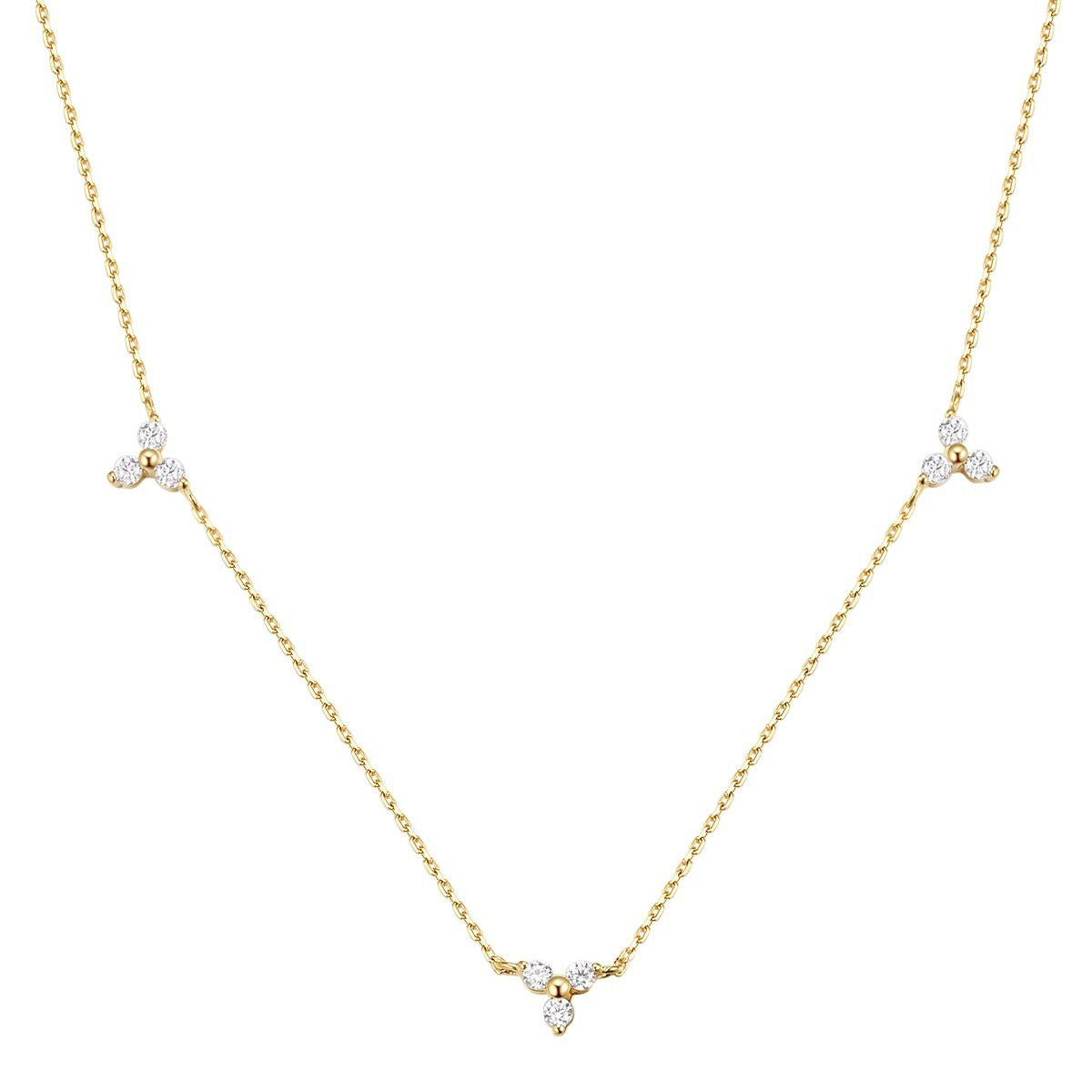 Collier Trinity Or Massif 14 CT