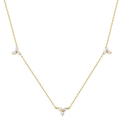 Collier Trinity Or Massif 14 CT