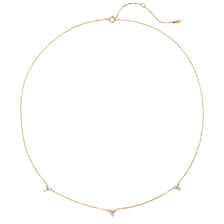 Trinity Necklace 14K Gold