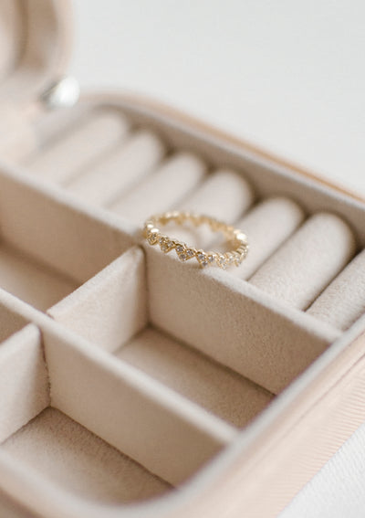 Blush Hey Happiness Jewelry Case