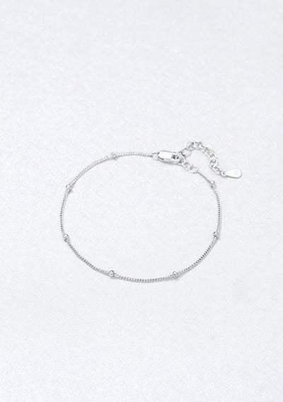 Bobble Chain Bracelet Sterling Silver