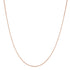 Box Link Kette Gliederkette in Rosegold