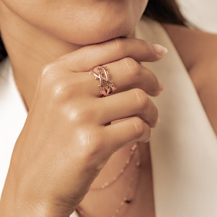 Bubble Twist Open Ring Waterproof