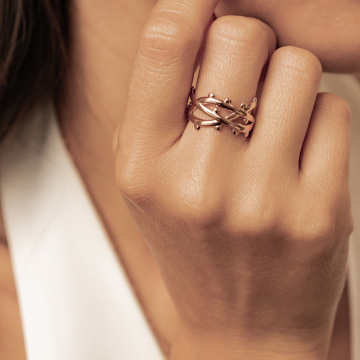 Bubble Twist Open Ring Waterproof