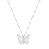 Kette mit Schmetterling Anhänger Sterlingsilber
