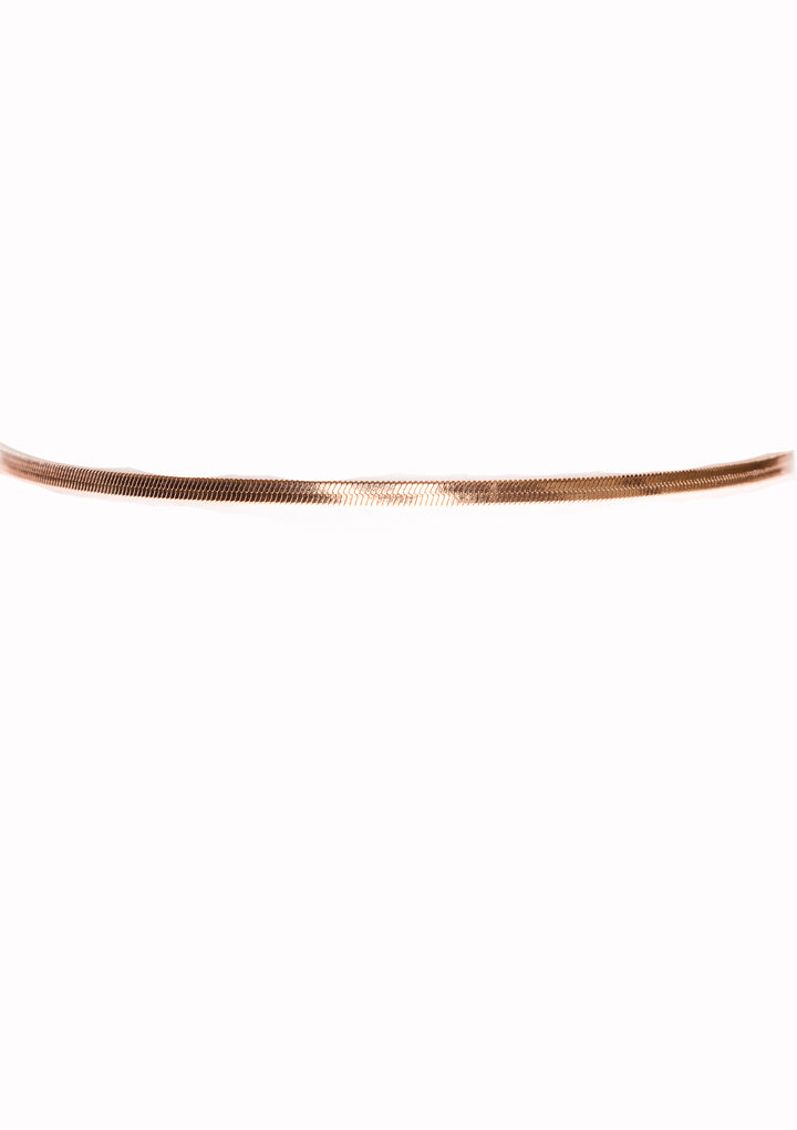 Choker en Oro Rosa
