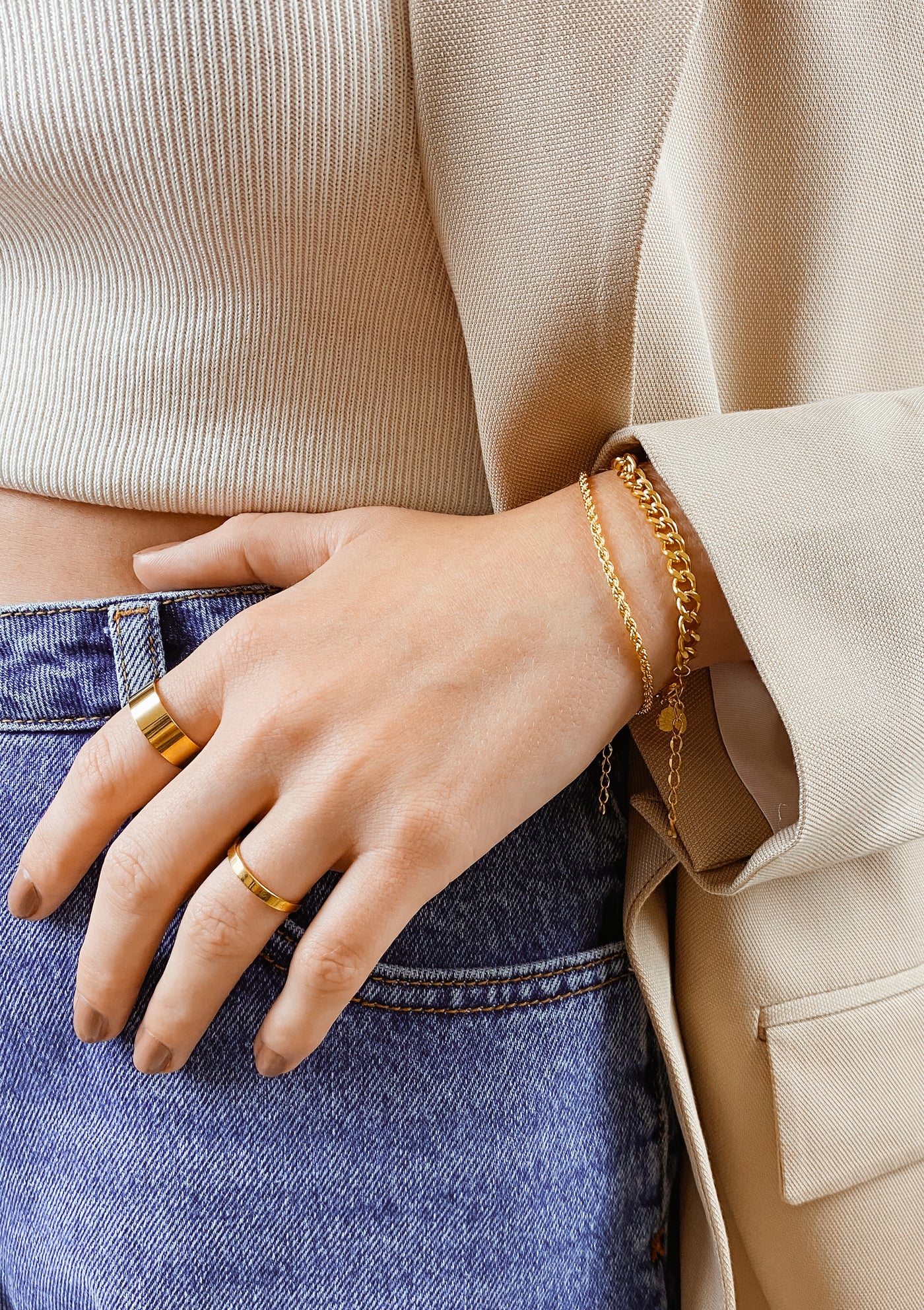 Gold Chain Bracelets Women | Bracelet Fashion Jewelry Gold | Bracelet Gold  Color Women - Bracelets - Aliexpress