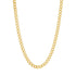 Chunky Curb Chain Necklace Gold