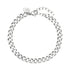 Panzerarmband Großgliedrig in Silber