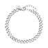 Chunky Curb Chain Bracelet Silver