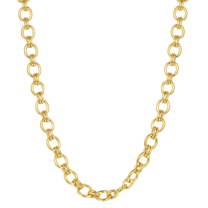 Chunky Chain Rundankerkette in Gold