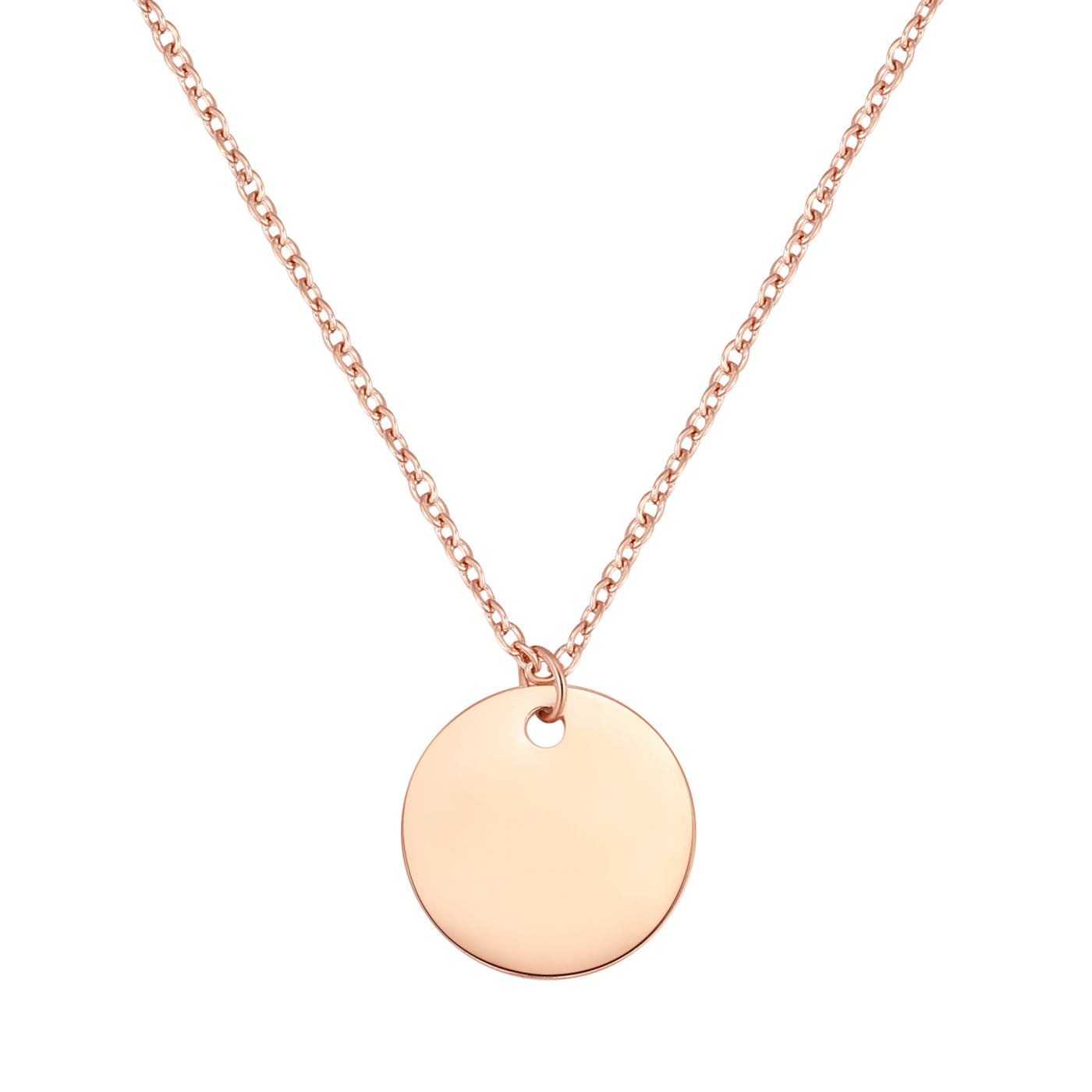 Collier Cercle Or Rose