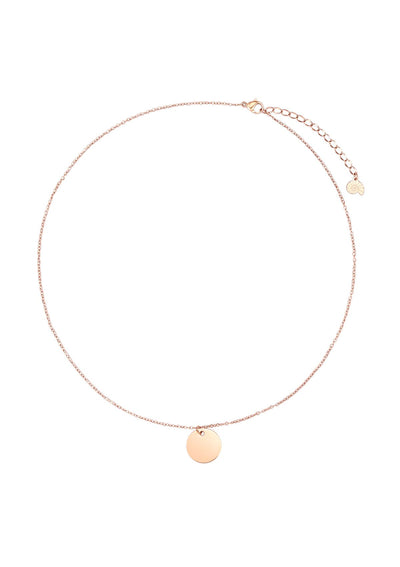 Collier Cercle Or Rose