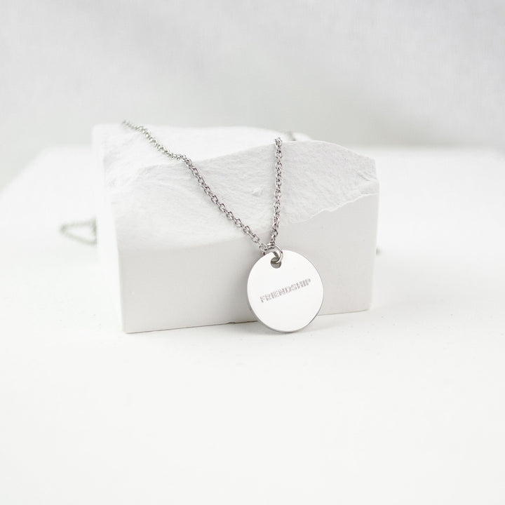 Collar Círculo en Plata