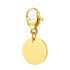 Circle Pendant Gold