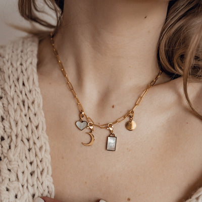 Circle Pendant Gold