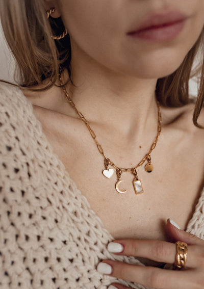 Circle Pendant Gold