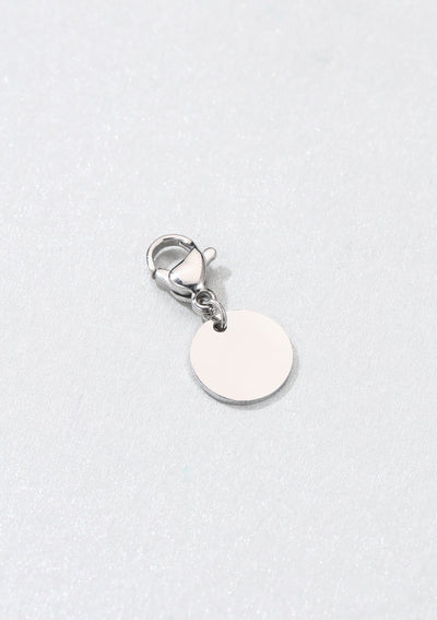 Circle Pendant Silver