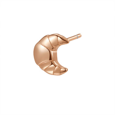 Clous d'Oreille Croissant Sterling Argent