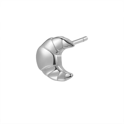 Clous d'Oreille Croissant Sterling Argent