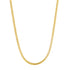 Collar con Cadena de Eslabones Estilo Cubano en Oro