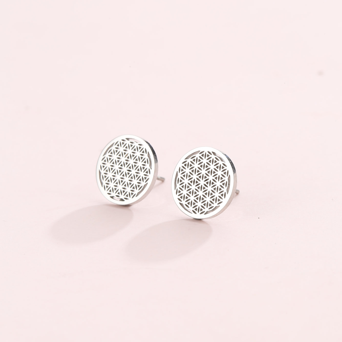Clous d'Oreilles Fleur de Vie
