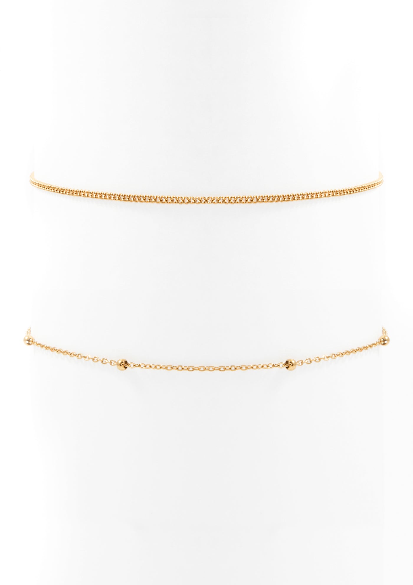 Delicate Choker Set Gold