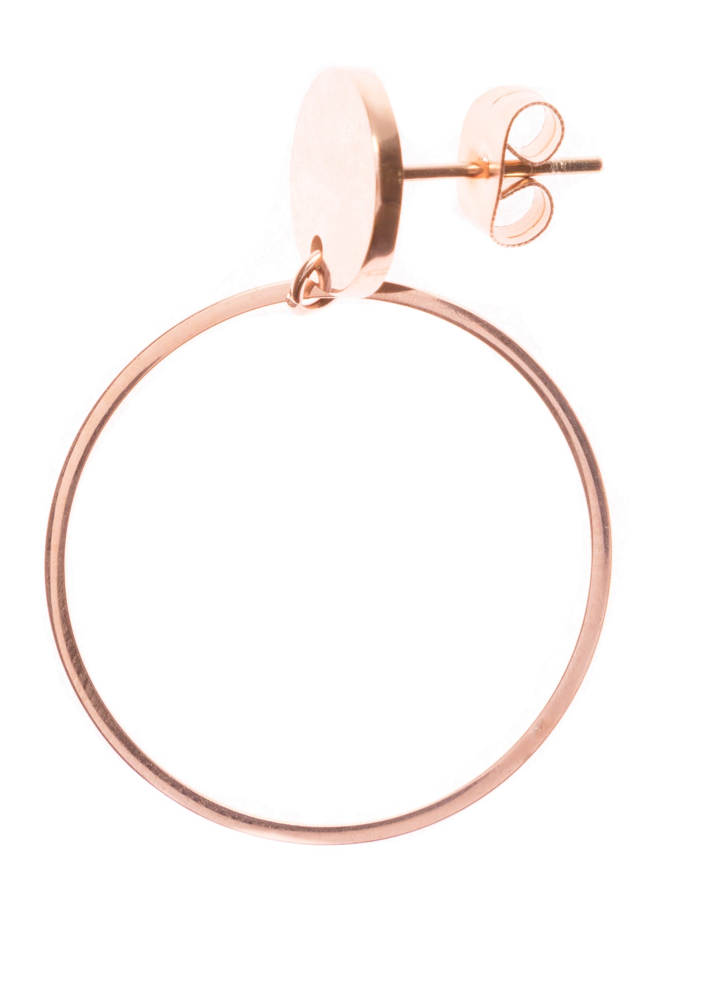 Delicate Circle Hoop Earrings