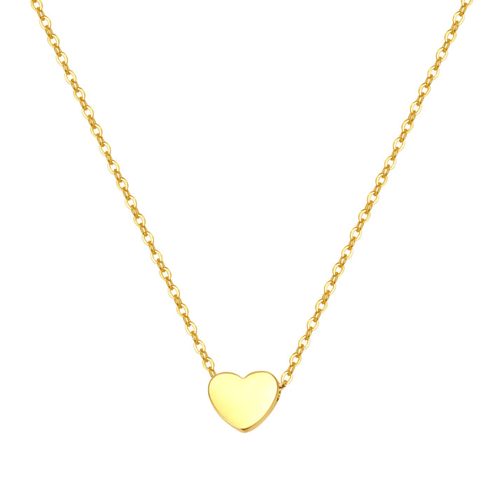 Collier Pendentif Cœur en Or