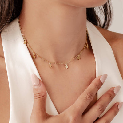 Collier Délicat Etoile en Or