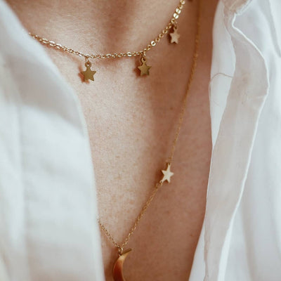 Collier Délicat Etoile en Or