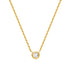 Vollendung Diamant Halskette 14K Gold