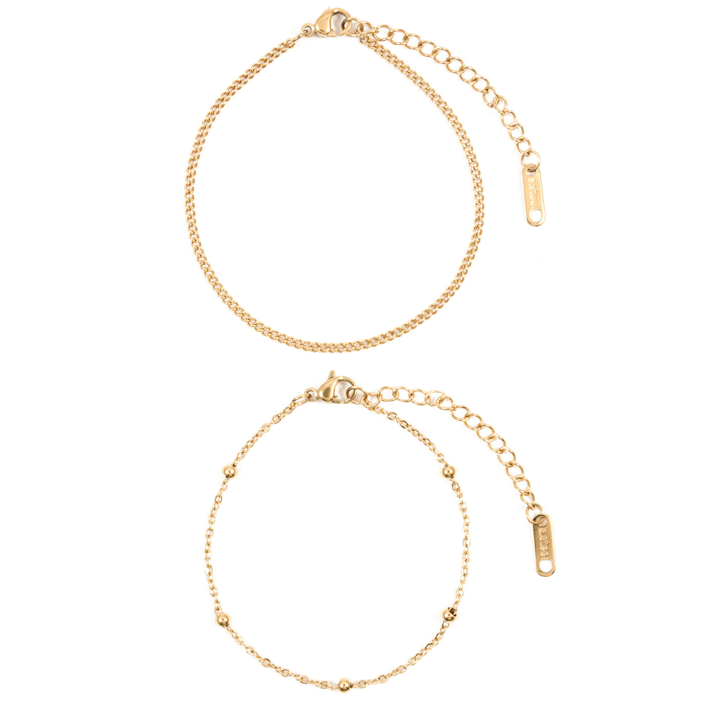 Zarte Armbänder Set