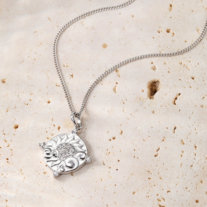 Collier Pendentif "Energy" Argent Sterling