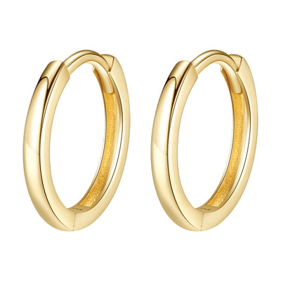 Eternal Hoop Earrings 14K Gold