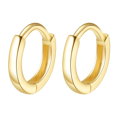 Eternal Hoop Earrings 14K Gold
