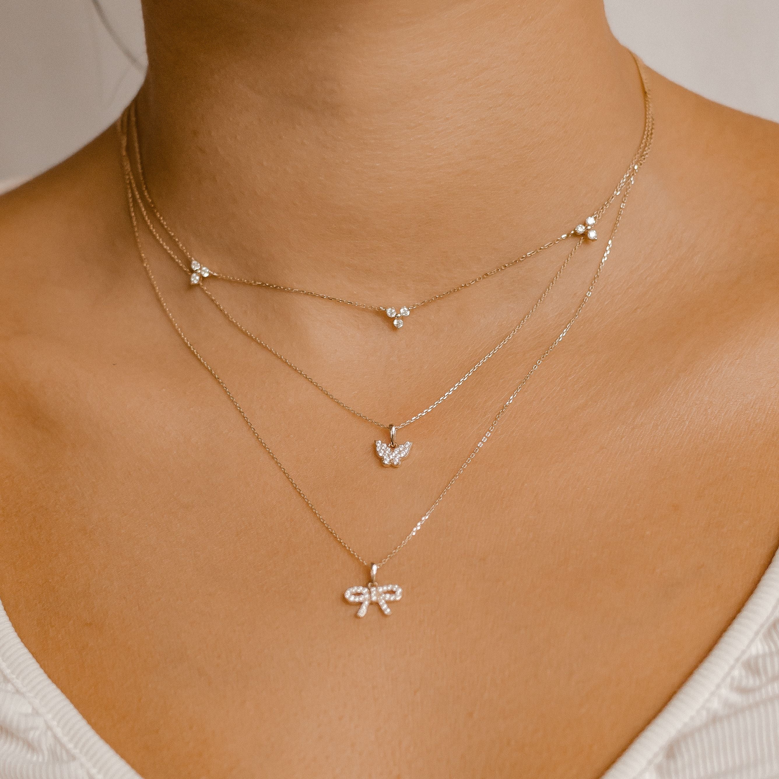 Collar Colgante Evolucionar Oro Macizo 14K