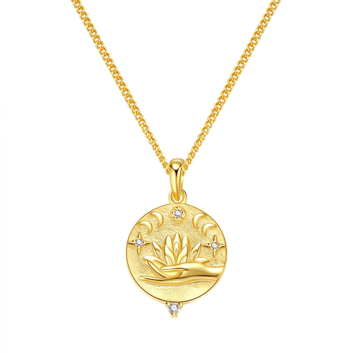 Sterlingsilber Kette mit Anhänger Faith